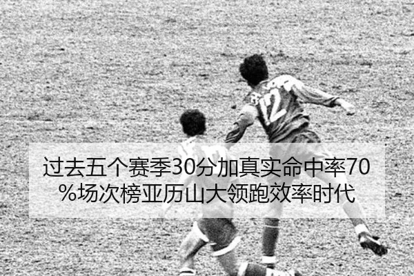 过去五个赛季30分加真实命中率70%场次榜亚历山大领跑效率时代